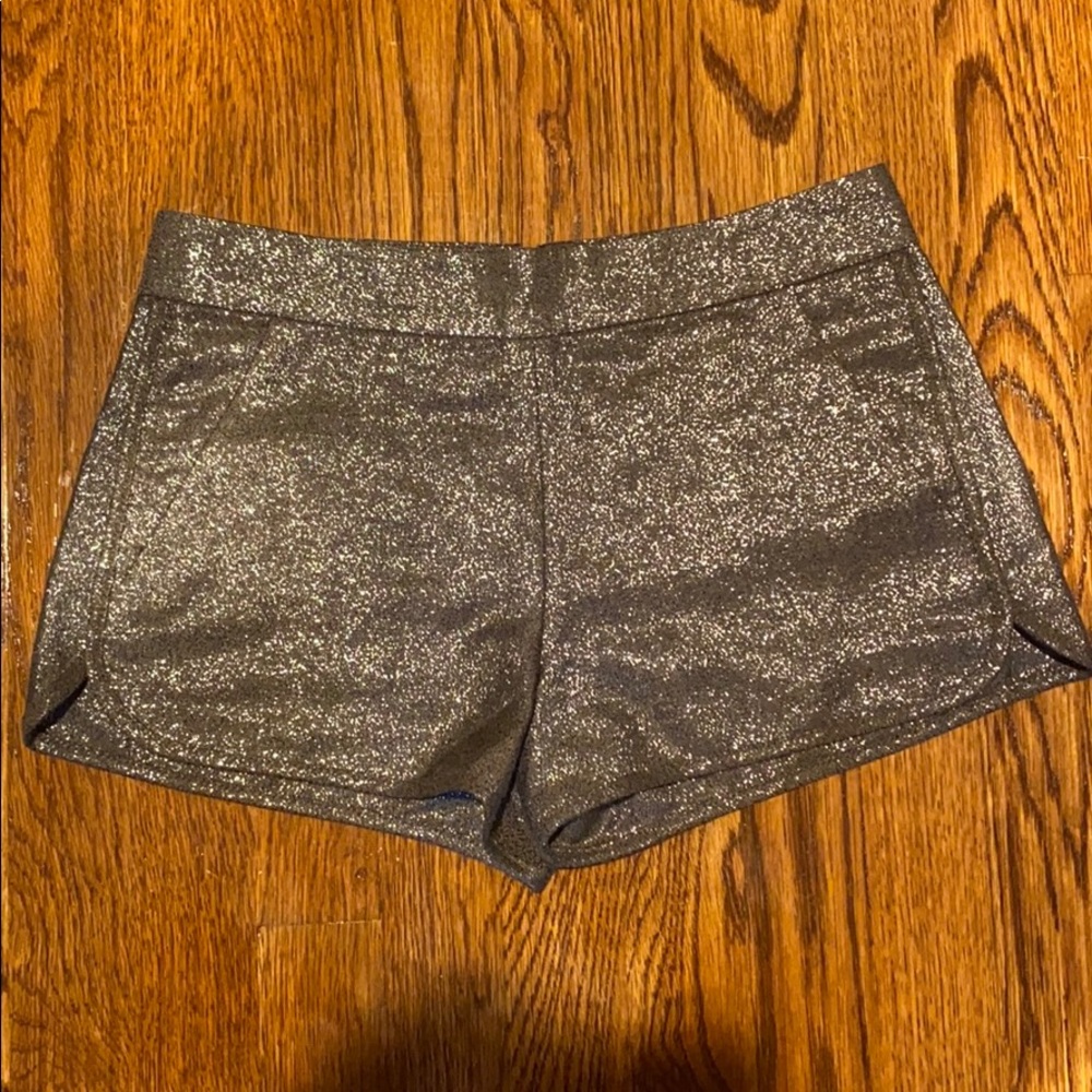 French Connection Metallic Shorts - Picture 2 of 7